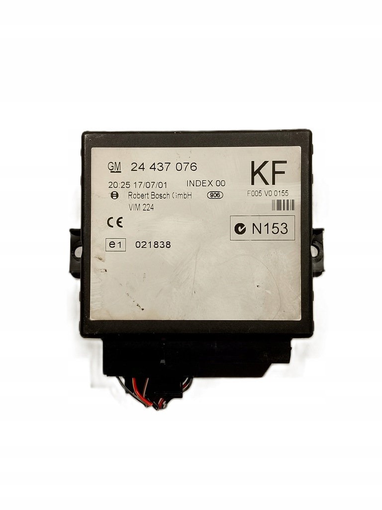 фото №1, Opel astra g модуль комфорту блок управління центрального замка 24 437 076