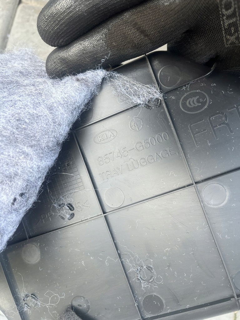 фото №8, Бардачок лоток полка багажника kia niro i 85745-g5000 góra