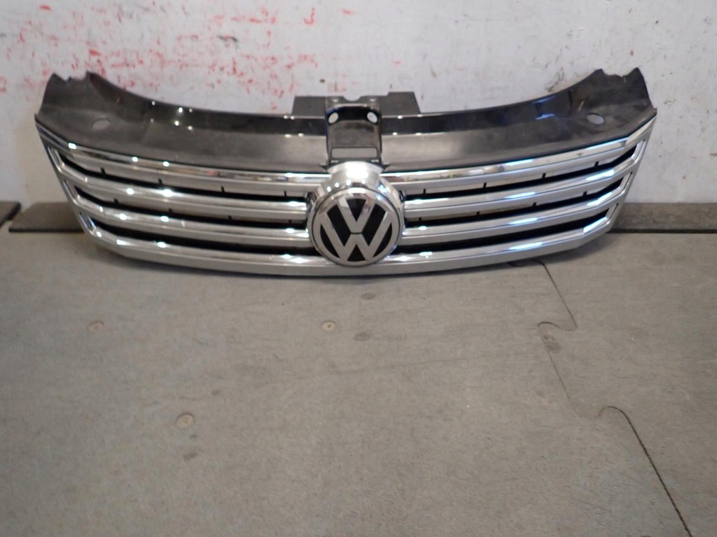 фото №1, Решітка радіатора vw phaeton lift 10-14 3d0853663