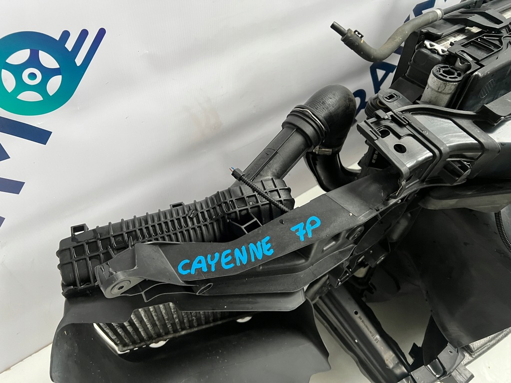 фото №8, Pas передний радиатор porsche cayenne ii 7p 7p5