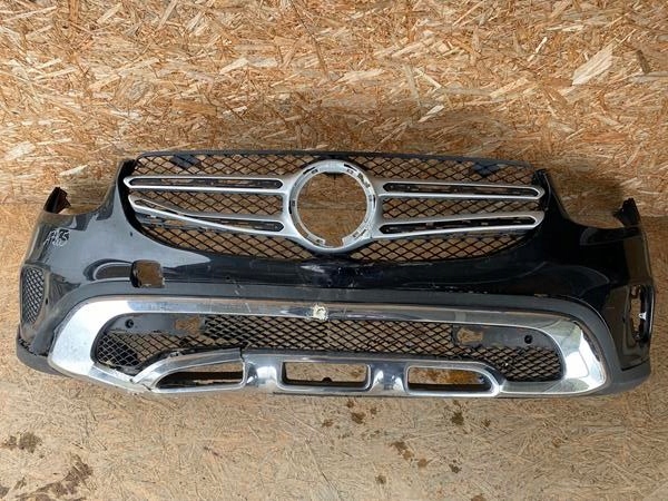 фото №1, Бампер передній mercedes glc w253 253 lift +джгут