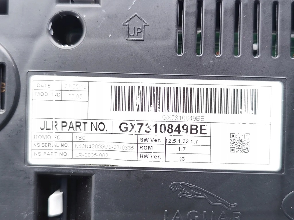 фото №7, Jaguar xe счетчик / спидометр 2.0 d дизель 132kw 180 hp gx7310849be