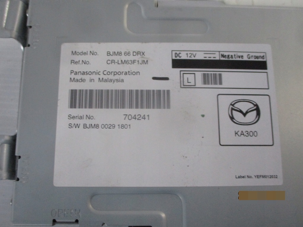 фото №3, Mazda 3 2.0 модуль блок управления радио bjm866drx