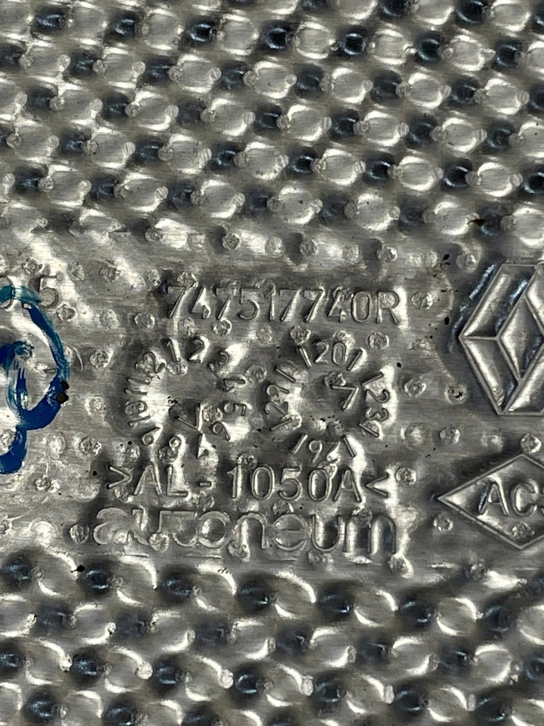 фото №4, Захист теплова renault arkana 747517740r org fv