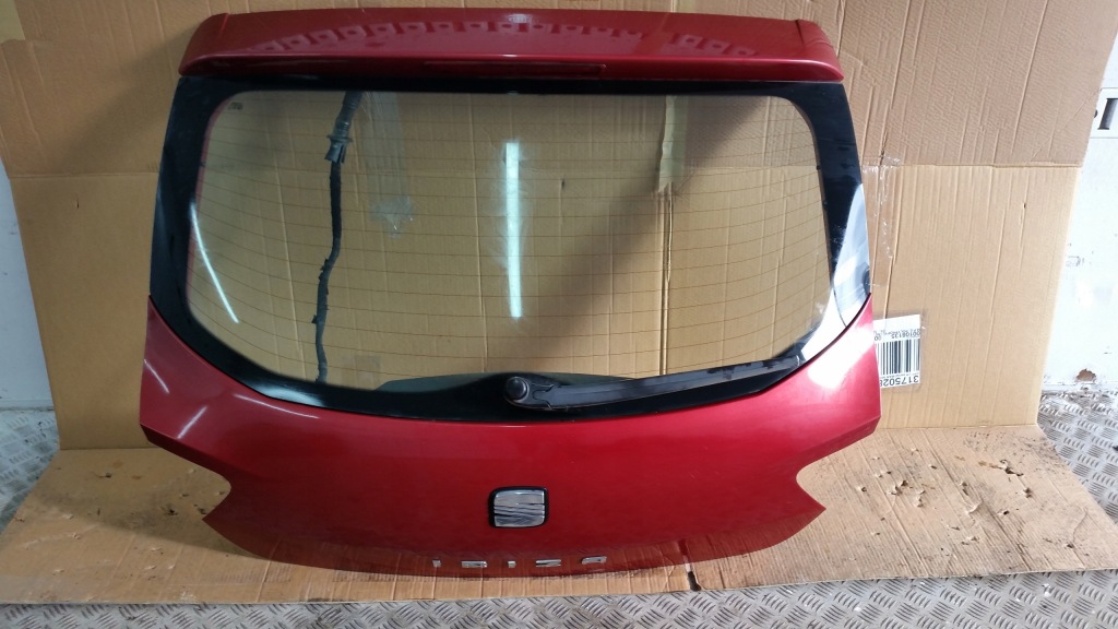 фото №1, Seat ibiza 4 iv кришка багажника багажника задня 3d