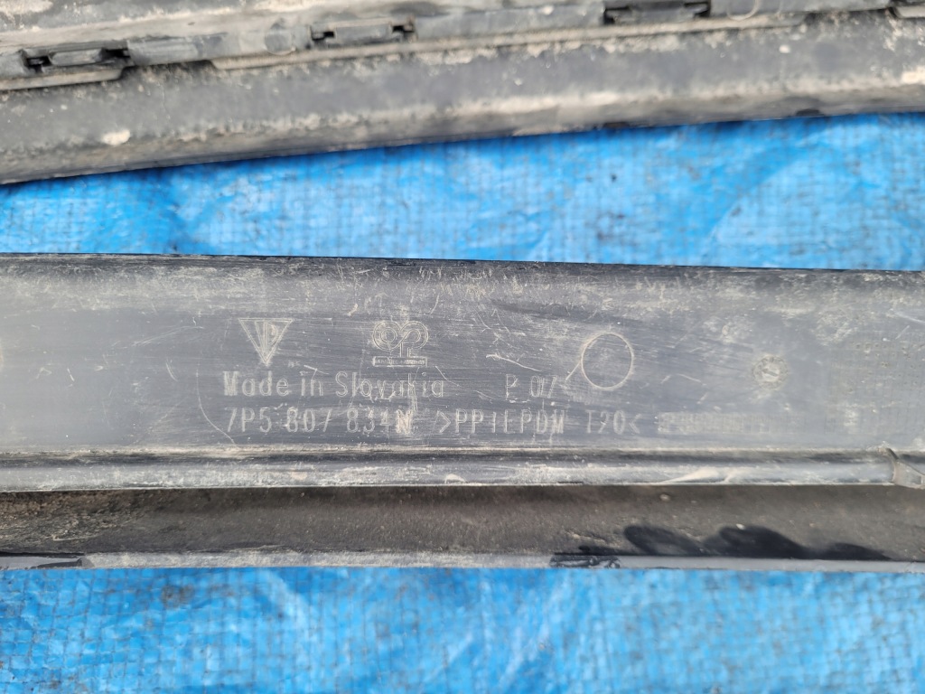 Купить Porsche cayenne диффузор спойлер бампера задняя задний 7p5807834n