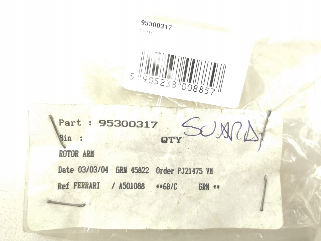 фото №4, Контактний палець апарата запалювання ferrari 208 308 gt3 gt4