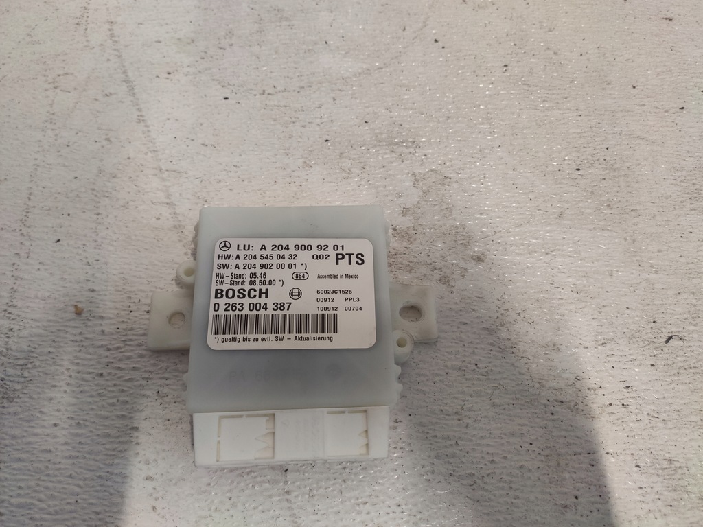 фото №1, Mercedes w204 модуль блок керування датчиків паркування