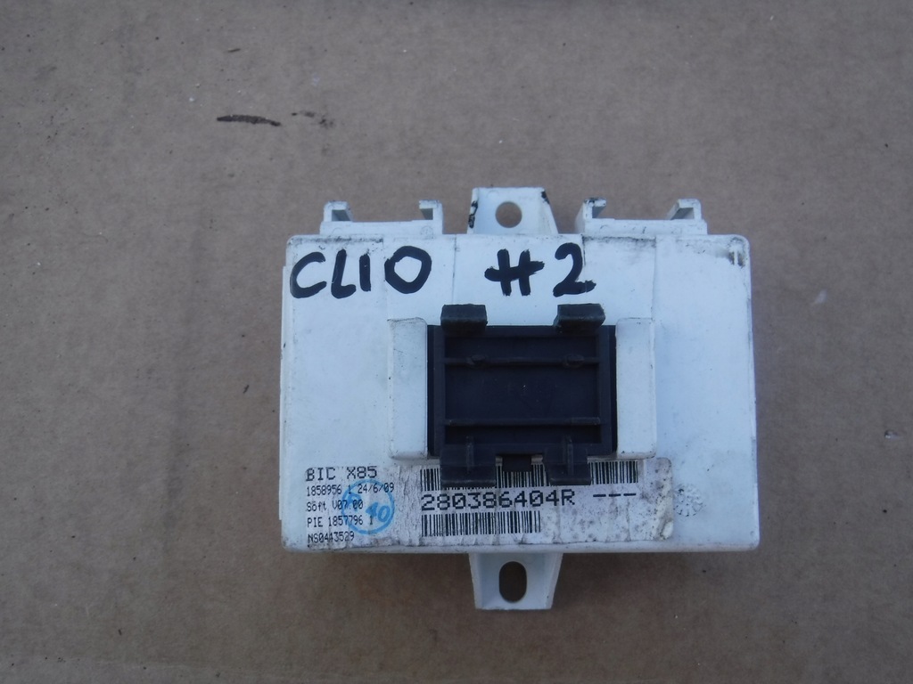 фото №2, Модуль навігації renault clio iii 280386404r