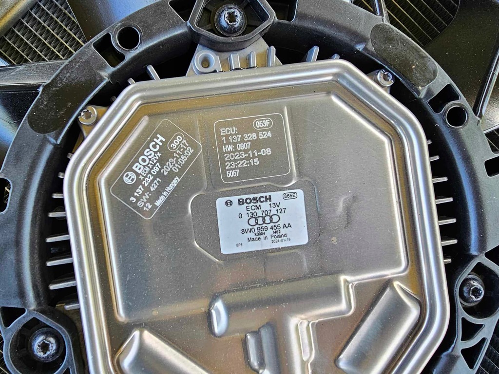 фото №11, Комплект радиатор вентиляторы audi a8 d5 audi s8 d5 europa usa