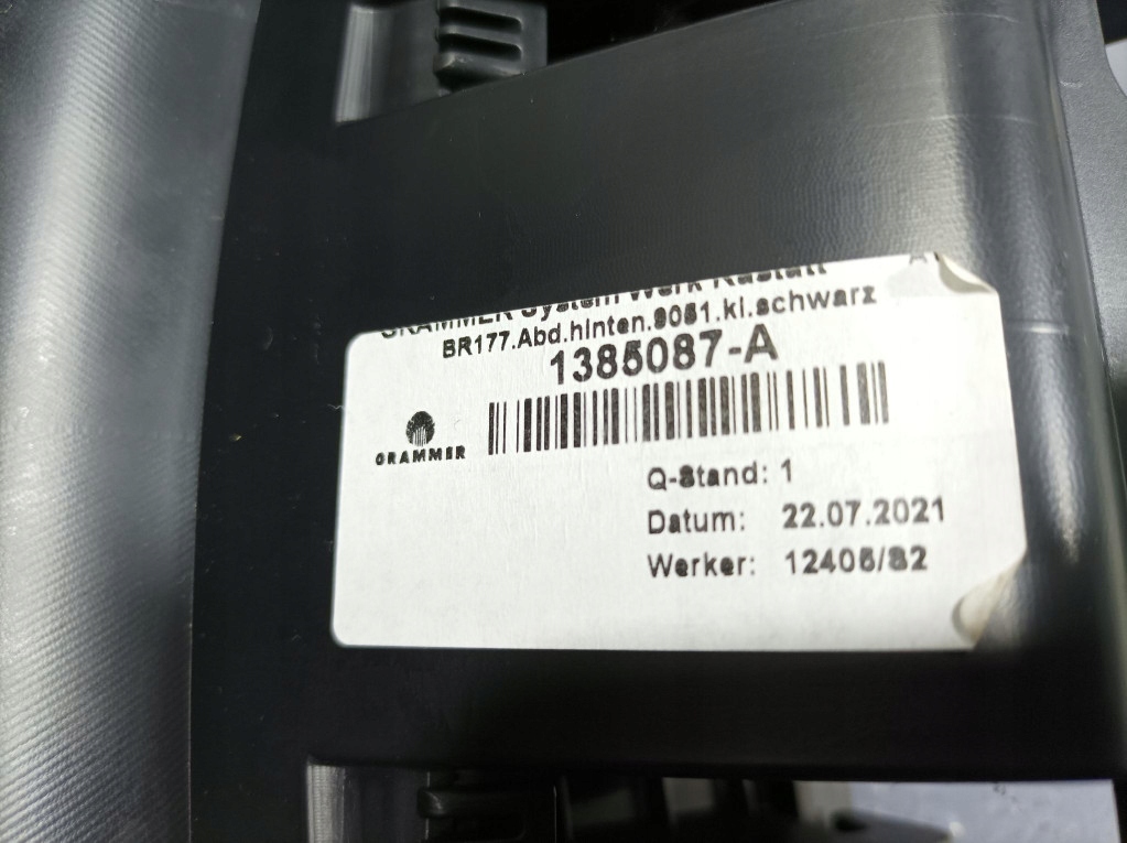 фото №5, Mercedes a w177 решётки обдув туннель среднего задняя a1778309200