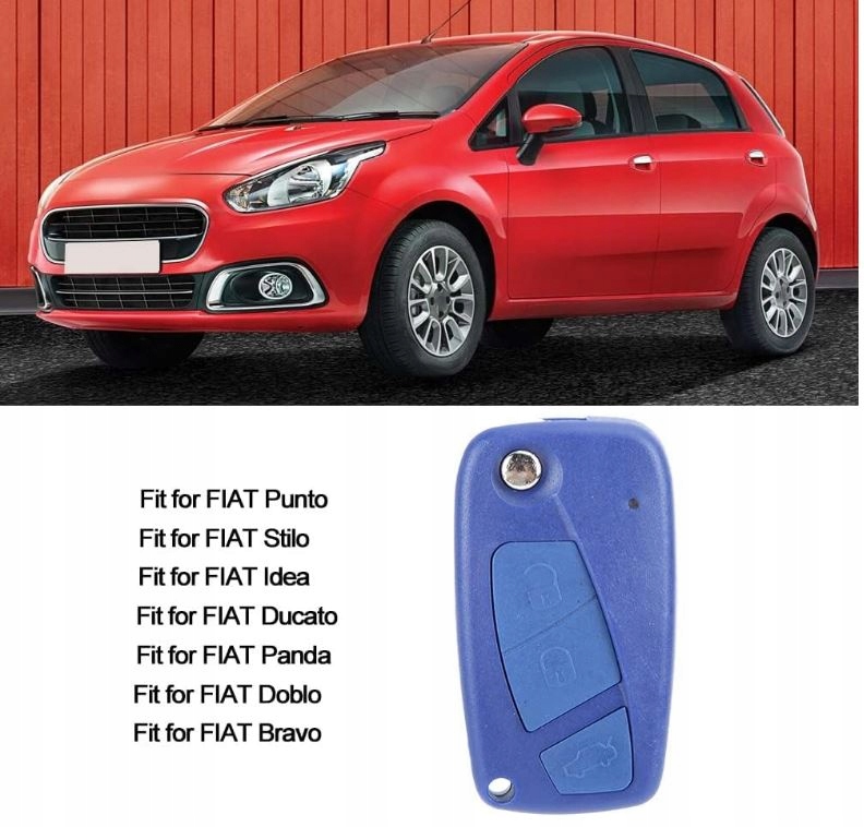 фото №5, Корпус пульта pilot ключ fiat panda stilo ducato doblo
