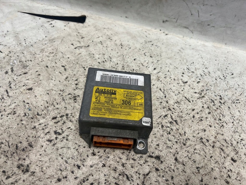 фото №1, Peugeot 306 модуль подушек датчик подушка безопасности