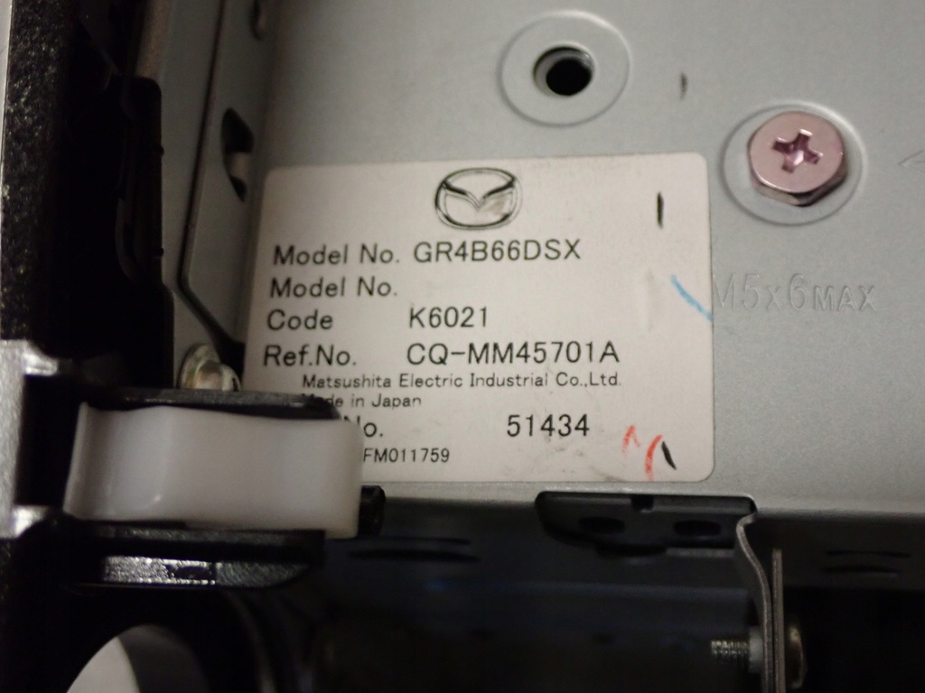 фото №4, Mazda 6 05-07 радио cd радиопроигрыватель