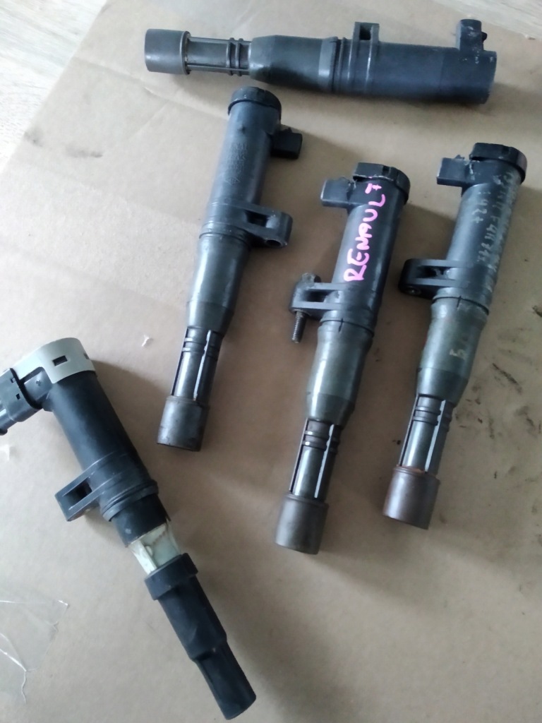 фото №1, Котушка запалювання котушки renault laguna ii 1.8 029700-8291 7700007177 комплект