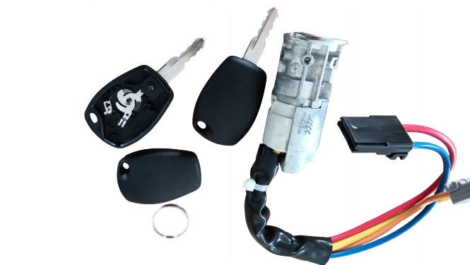 фото №1, Nowa комплектна замок запалювання pilot renault kangoo i ii