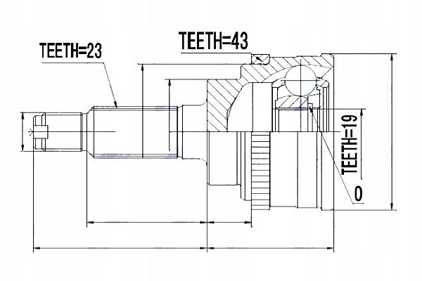 фото №5, Шарнір зовнішній suzuki alto 1.1 02- nty