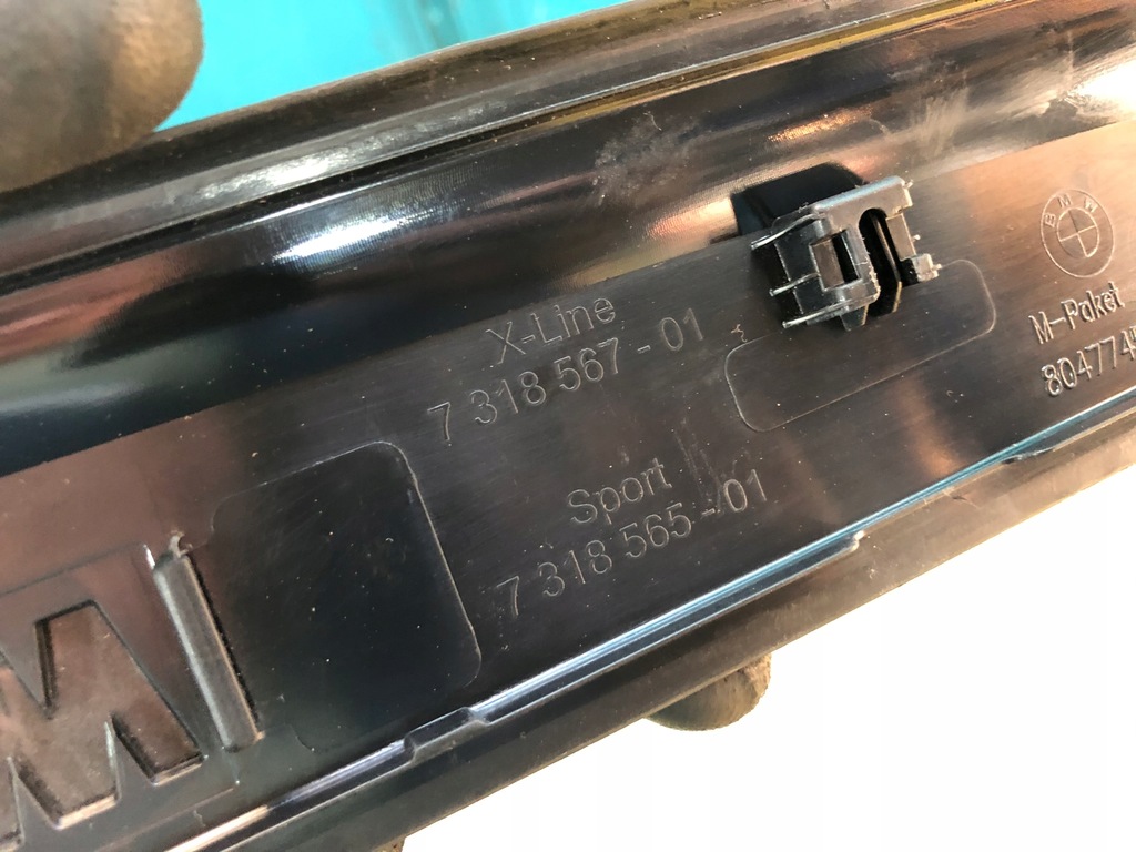 фото №6, Bmw x1 e84 накладка молдинг порог x line левая