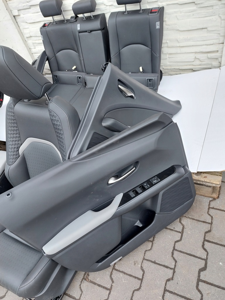 фото №9, Lexus ux 250 сидіння комплект шкіра оббивка