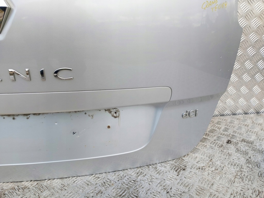 62. крышка багажника багажника задний  renault grand scenic iii ted69 с Разборки