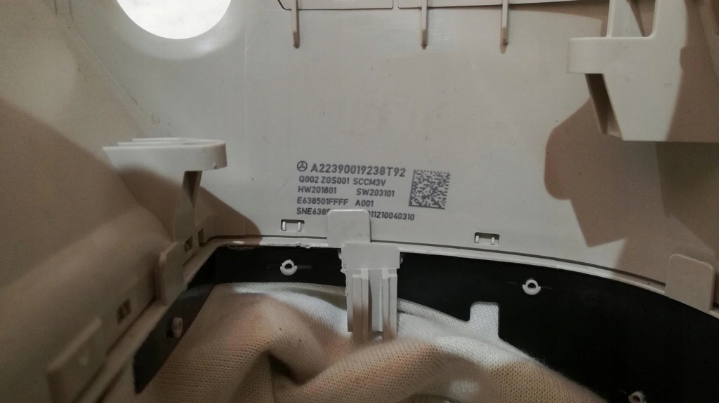 фото №7, Mercedes w223 защита корпус колонки a2239001923