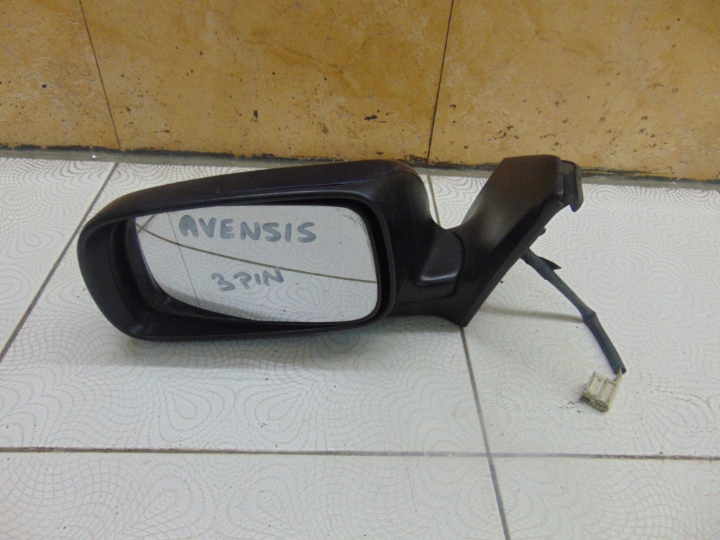 фото №1, Зеркало левая toyota avensis t25 3pin
