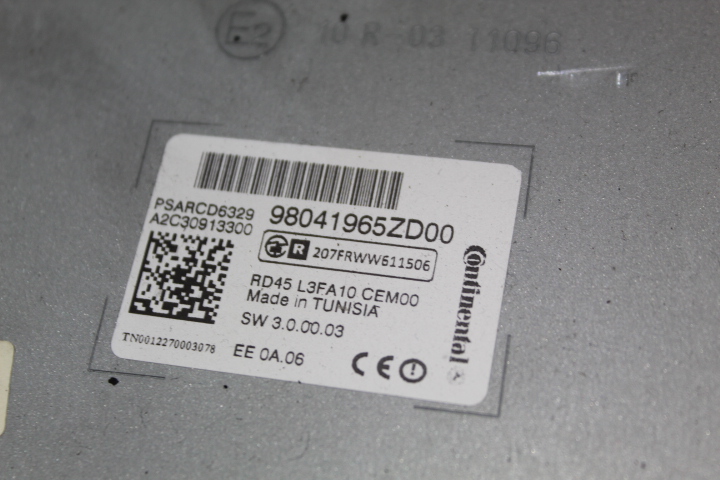 фото №4, Радіо citroen c-elysee ii