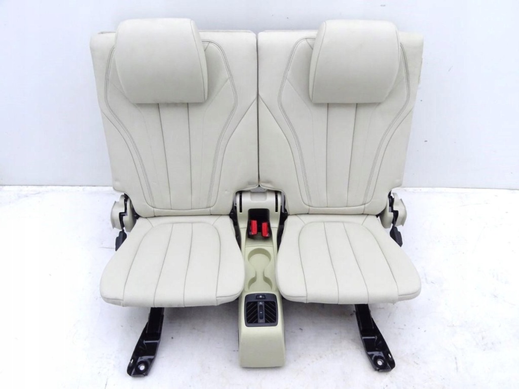 фото №12, Bmw x5 f15 13-18 сидіння комфорт заднє сидіння бежева шкіра europa 7 осіб 265km