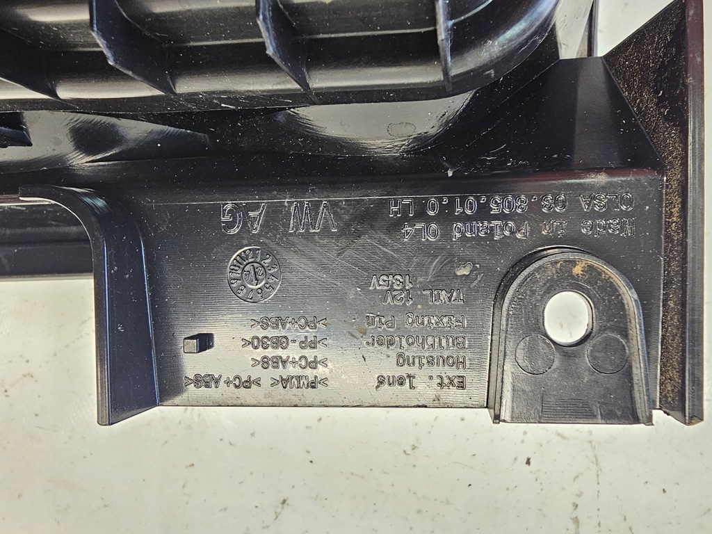 фото №11, Лампа vw volkswagen caddy v 2k7 2020 - левый задняя задняя