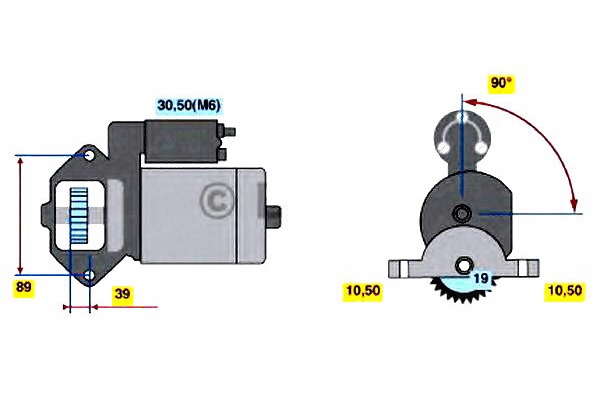 Купити Bosch стартер ford mondeo 3 2.0 16v tddi / td