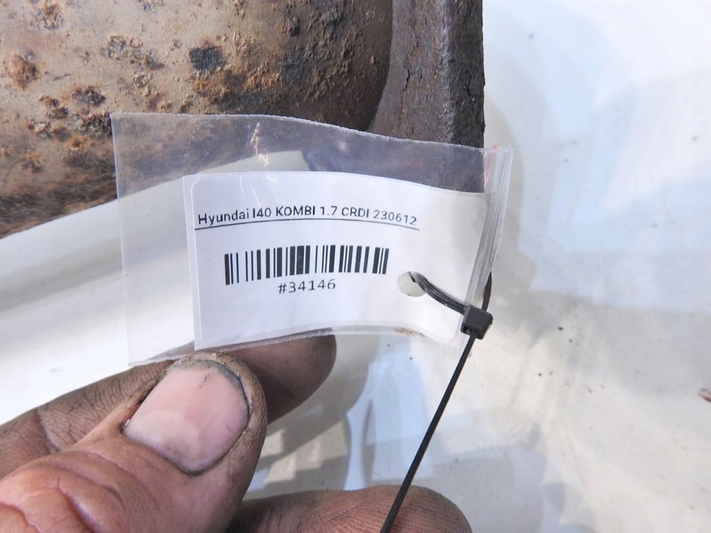 фото №6, Труба выхлопная hyundai i40 1.7 crdi