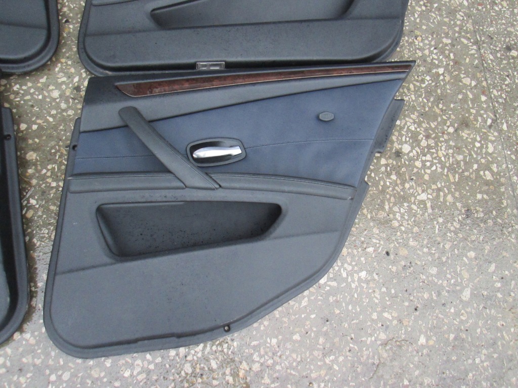 фото №15, Bmw e61 lci сидіння шкіряний заднє сидіння kpl підігрів ele