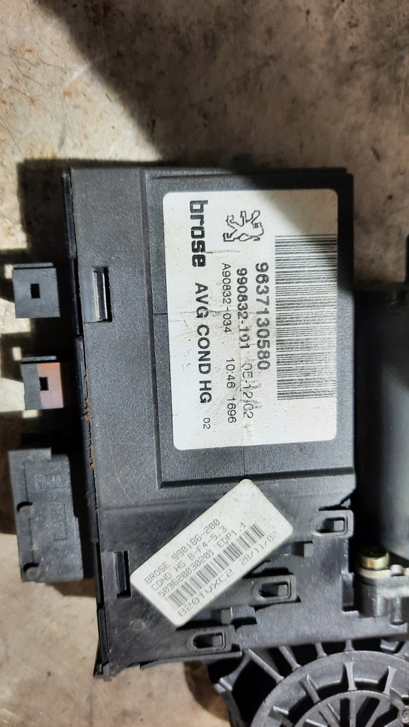 фото №4, Подъемник стекло левый перед peugeot 407