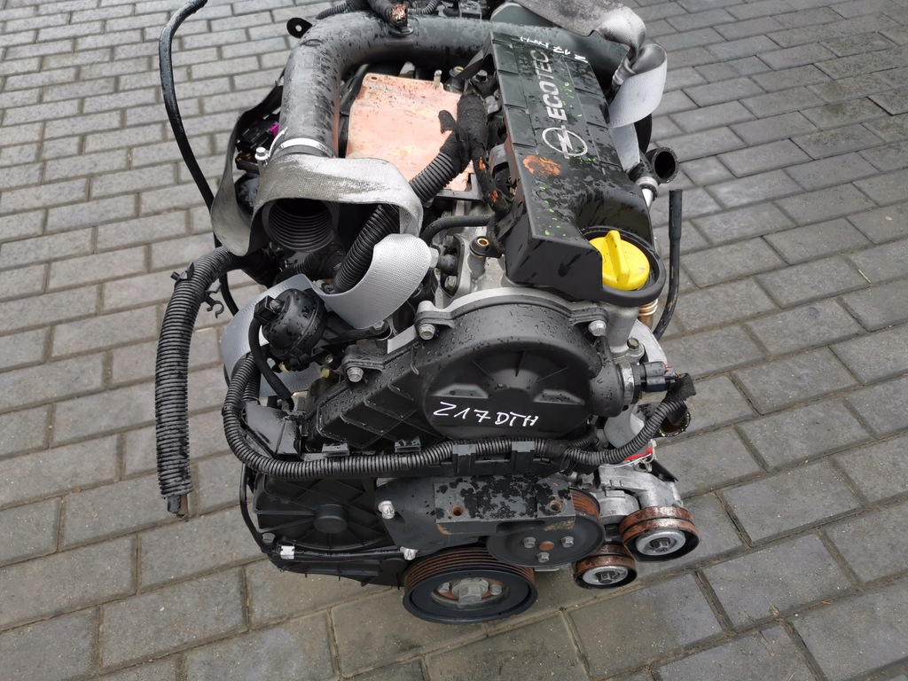 фото №10, Двигатель kompletny opel astra iii h meriva combo c 1.7 cdti z17dth denso