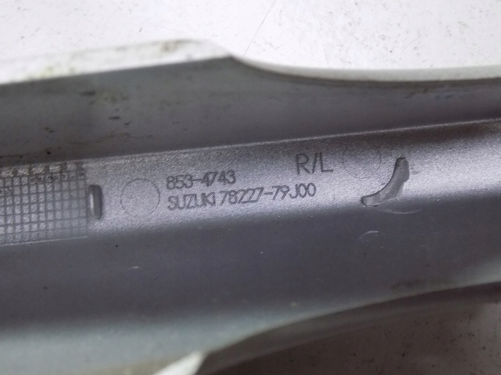 фото №5, Fiat sedici накладка защита рейлинг левый задняя 78227-79j00