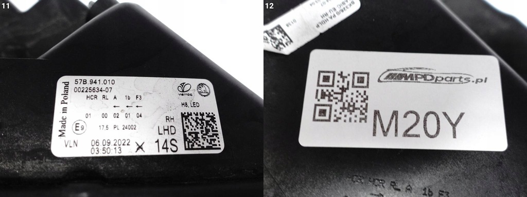 фото №12, Skoda karoq 57b lift 22- лампа full led права eu