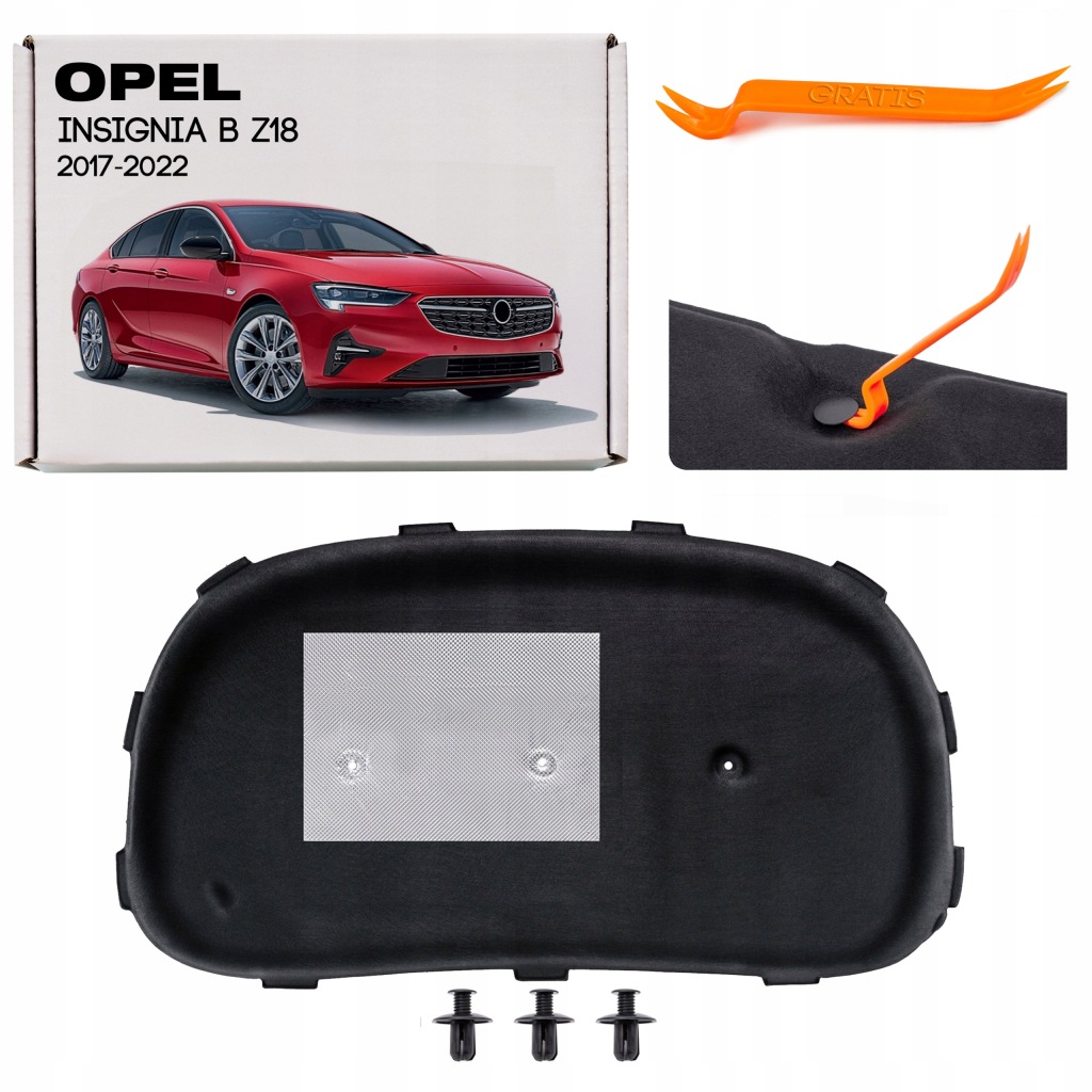 Купить Opel insignia b z18 2017-2022 шумоизоляция капот 342320007