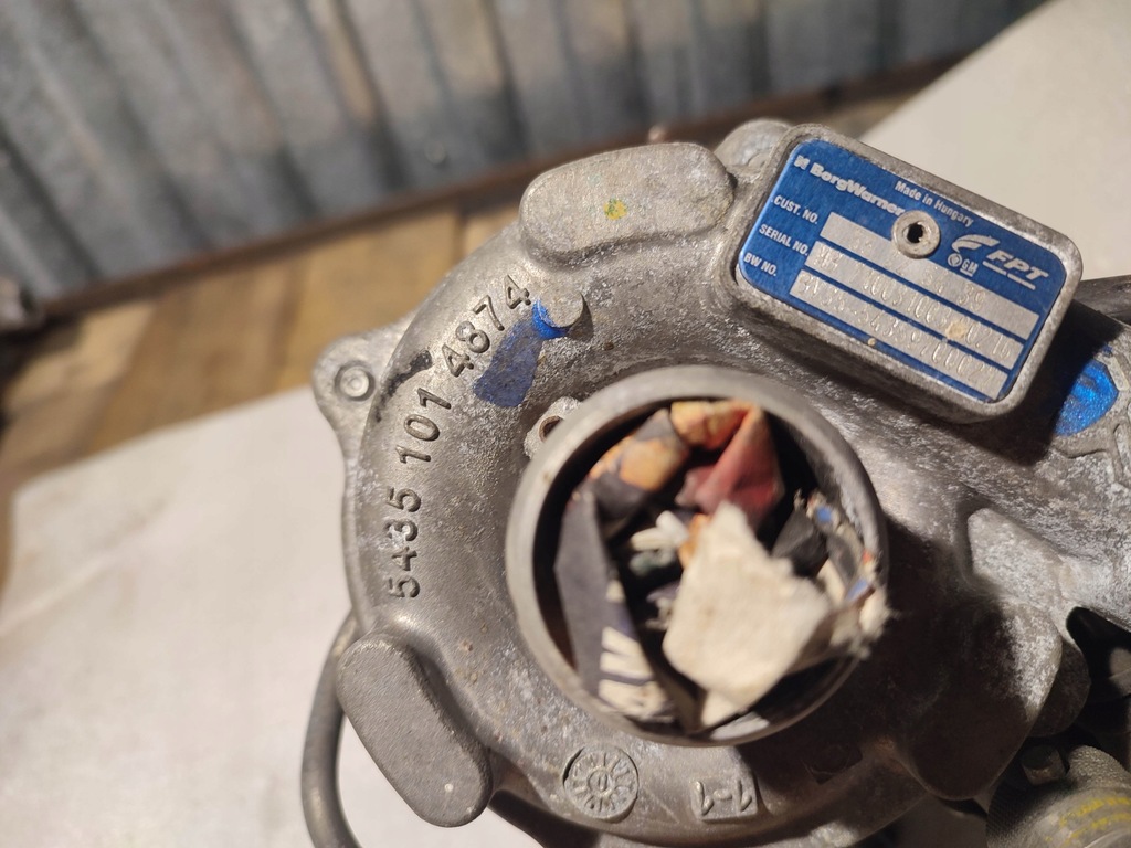 фото №11, Турбонагнітач турбіна opel corsa d 1.3 cdti 75km 54351014874