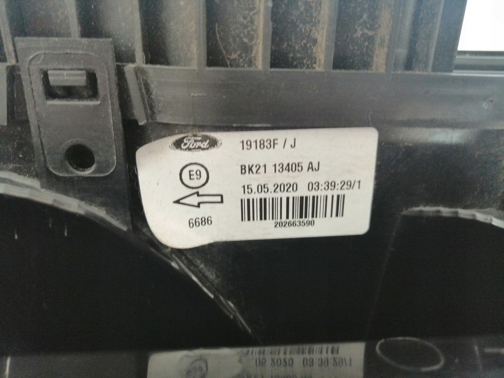 фото №12, Ford transit custom lift лампа задняя левая