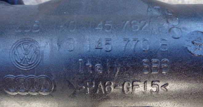 фото №2, Seat leon ii 07 r 1.9 tdi шланг інтеркулер eu