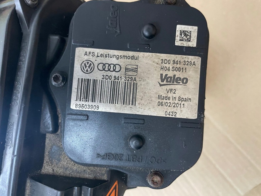 фото №11, Vw phaeton lift 10-15 лампа лампы перед комплект 3d2941751a 3d2941752a