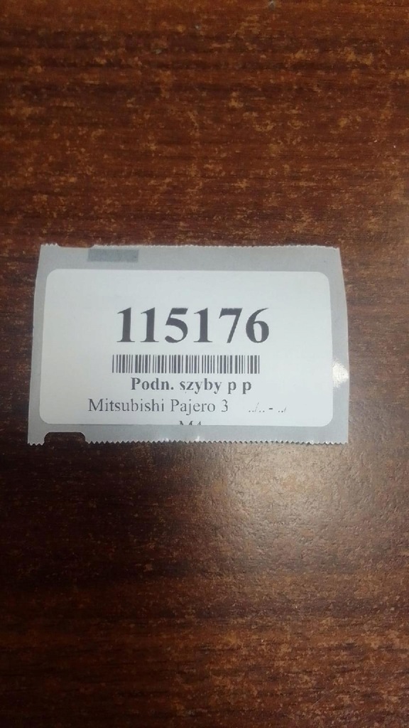 фото №10, Mitsubishi pajero iii подъемник стекло правый перед mr436854