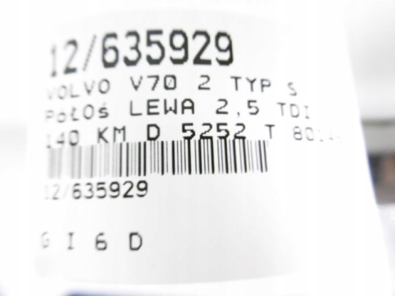 фото №7, V70 привідний вал ліва 801462 2,5tdi