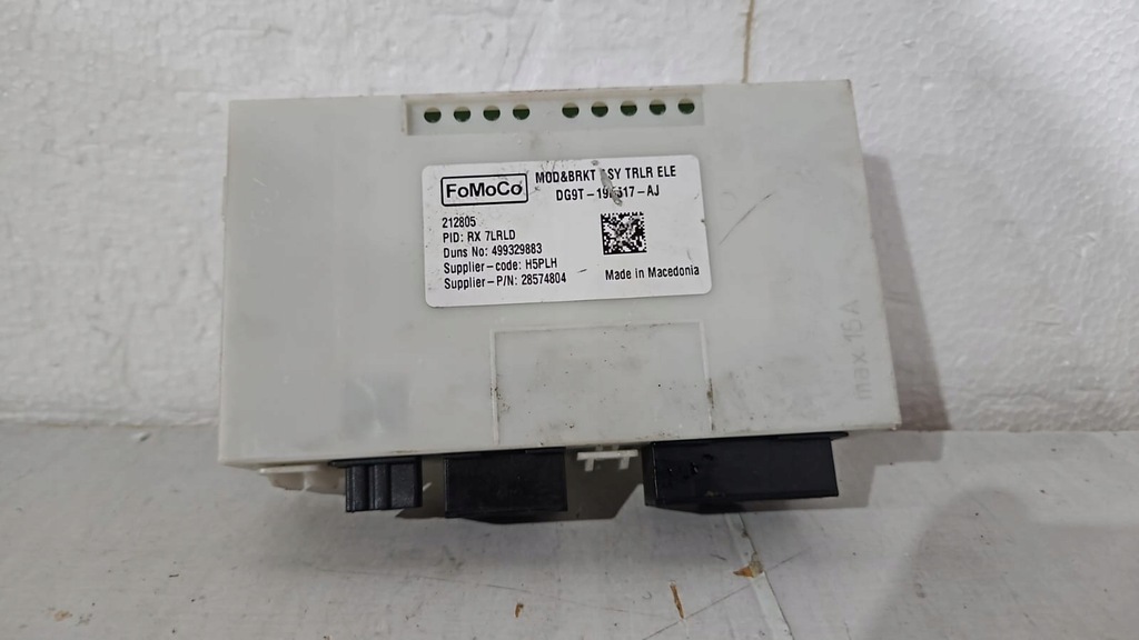 фото №1, Ford transit custom lift модуль фаркоп dg9t-19h517-aj