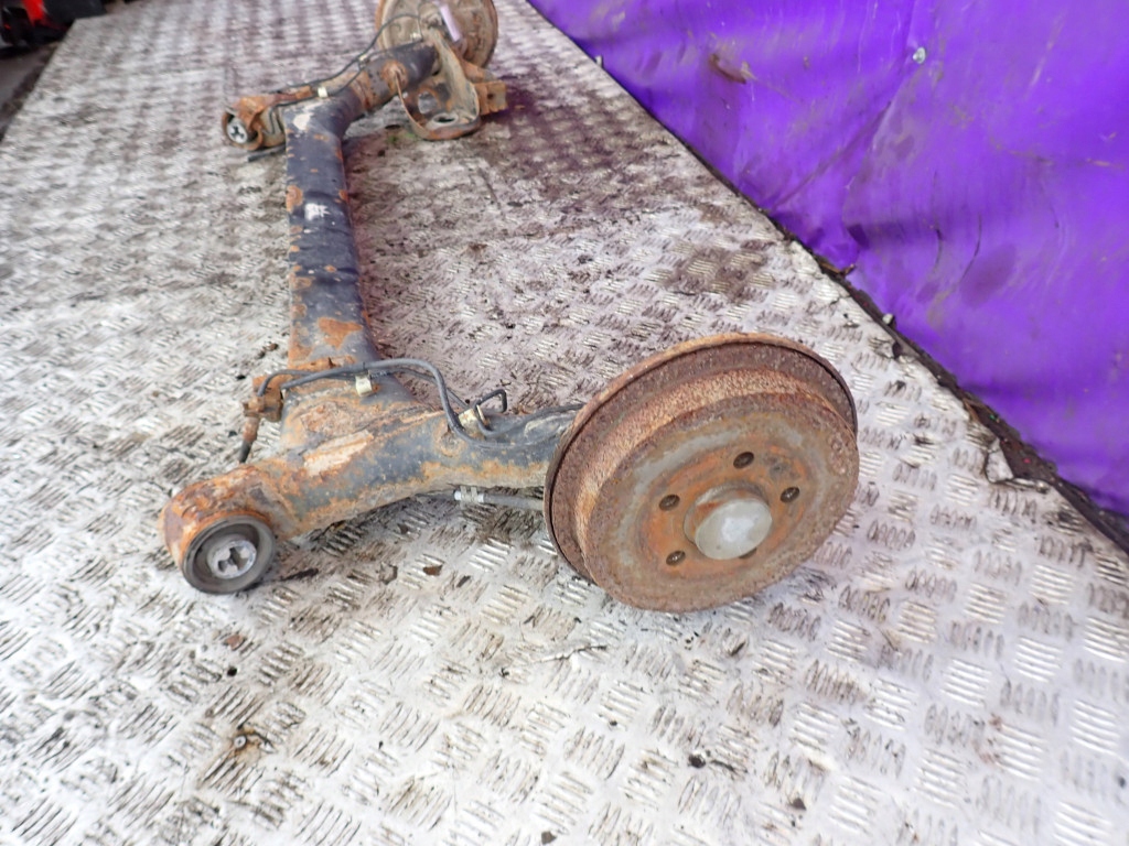 Skoda fabia ii hb 5d 07-10 oś задняя балка задний  тормозные барабаны abs в Украине