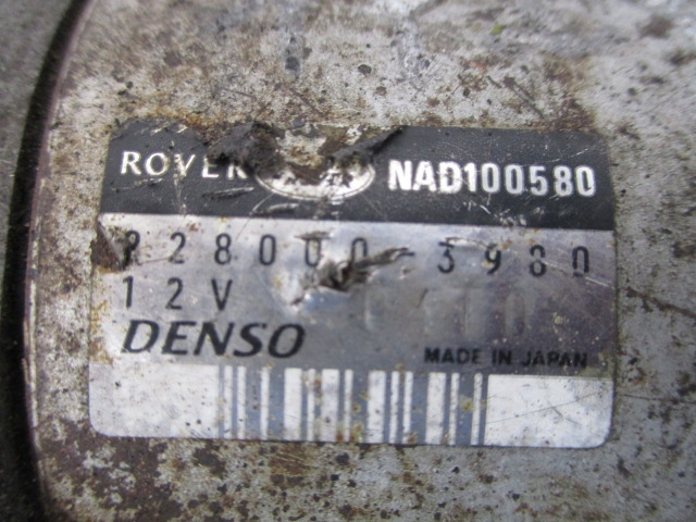 фото №6, Стартер denso 2280003980 rover