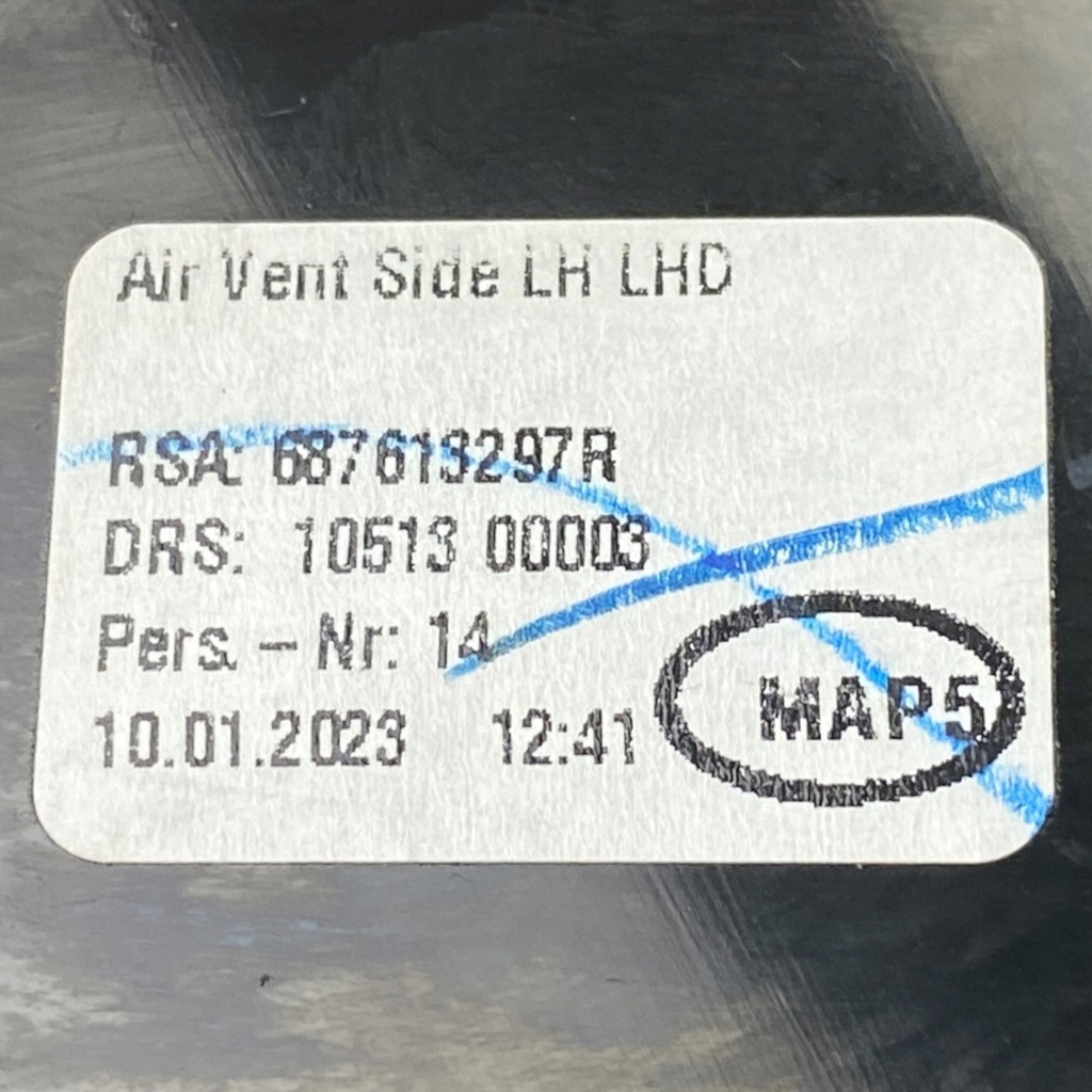 фото №16, Решітка обдув renault clio v 687613297r