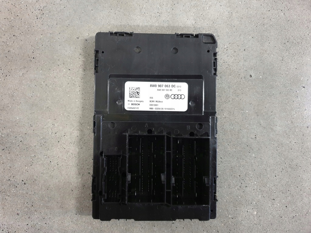фото №1, Модуль комфорта audi 8w0907063dc