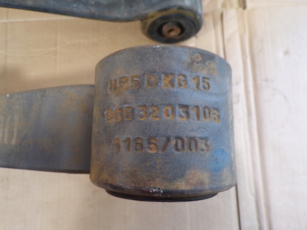 фото №14, Sprinter 906 vw crafter 06- ресора задній посилений 1штука