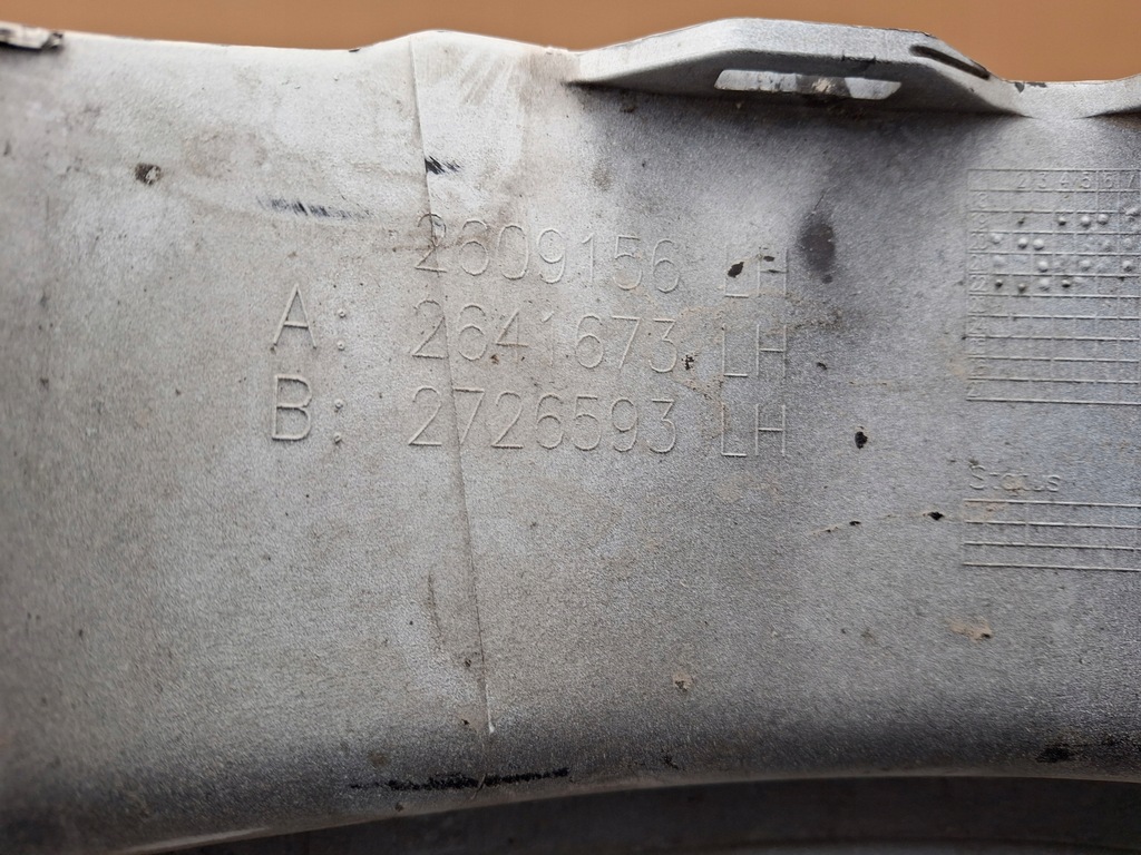 фото №11, Scania r s панель фари фара лівий рамка ліва корпус 2609156